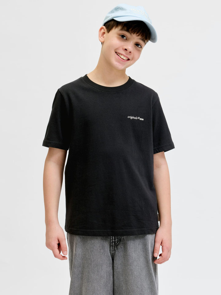 Jack & Jones Kids T-shirt zwart – jongens