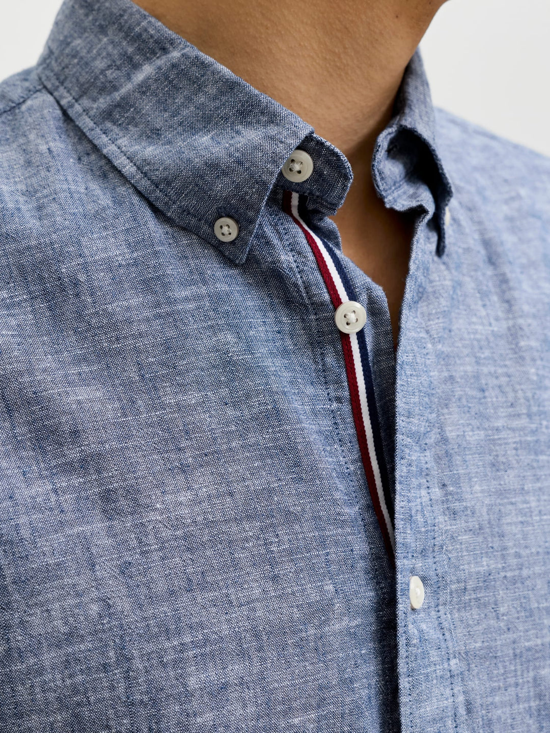 Jack & Jones 12295803 overhemd k/m lichtblauw – heren