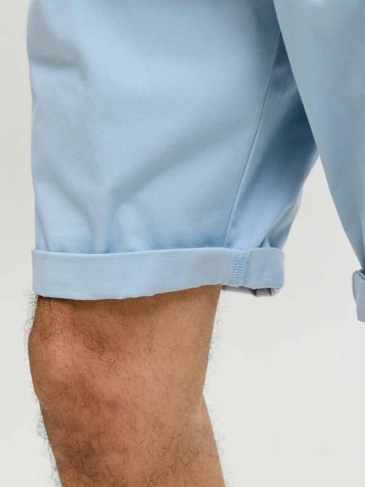 Jack & Jones Bowie Chino Shorts lichtblauw – heren