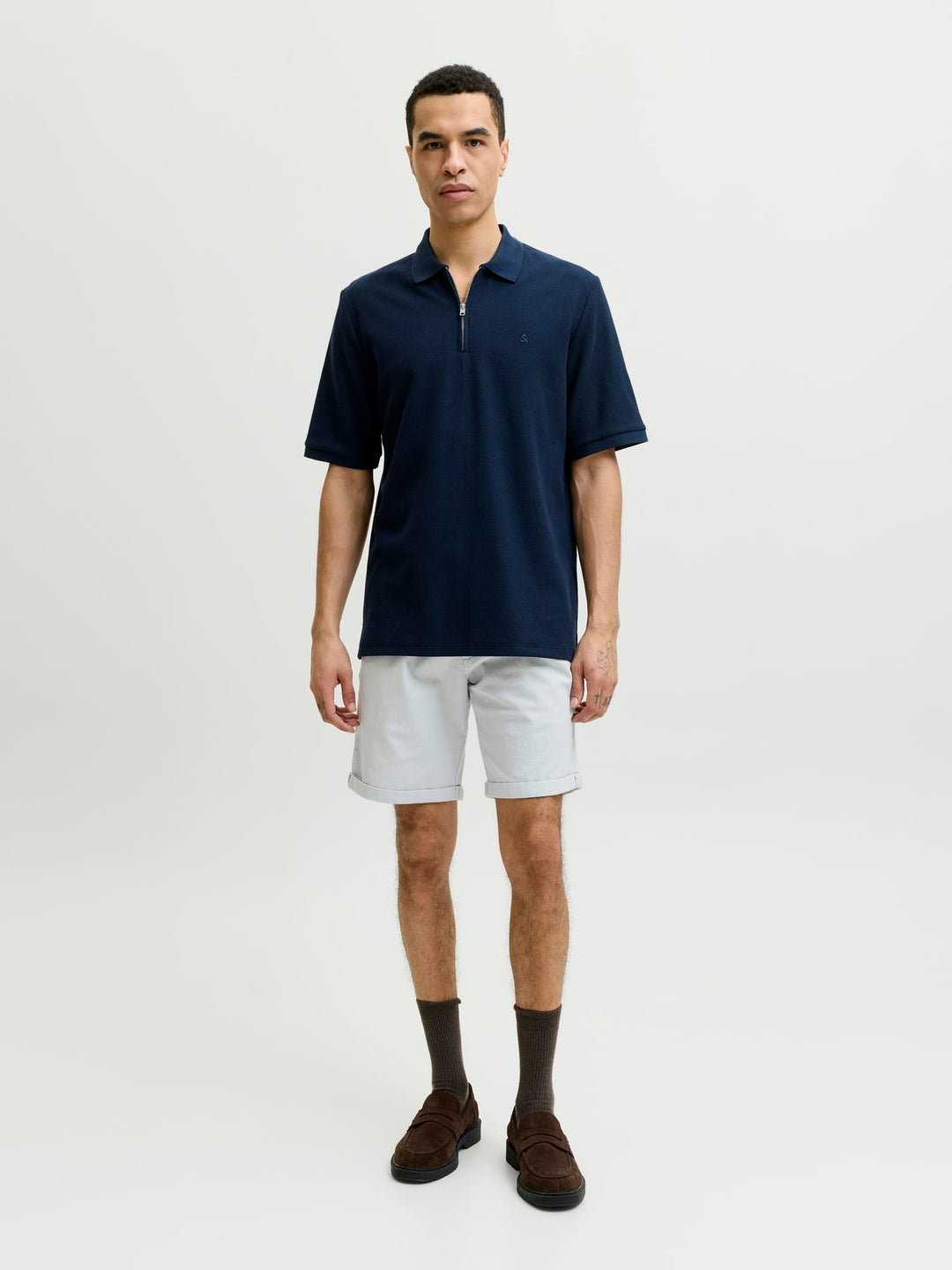 Jack & Jones Fury chino shorts lichtblauw – heren
