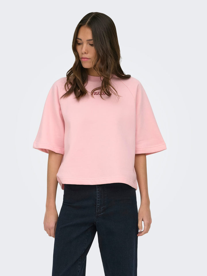 Jacqueline de Yong Olivia sweater roze – dames