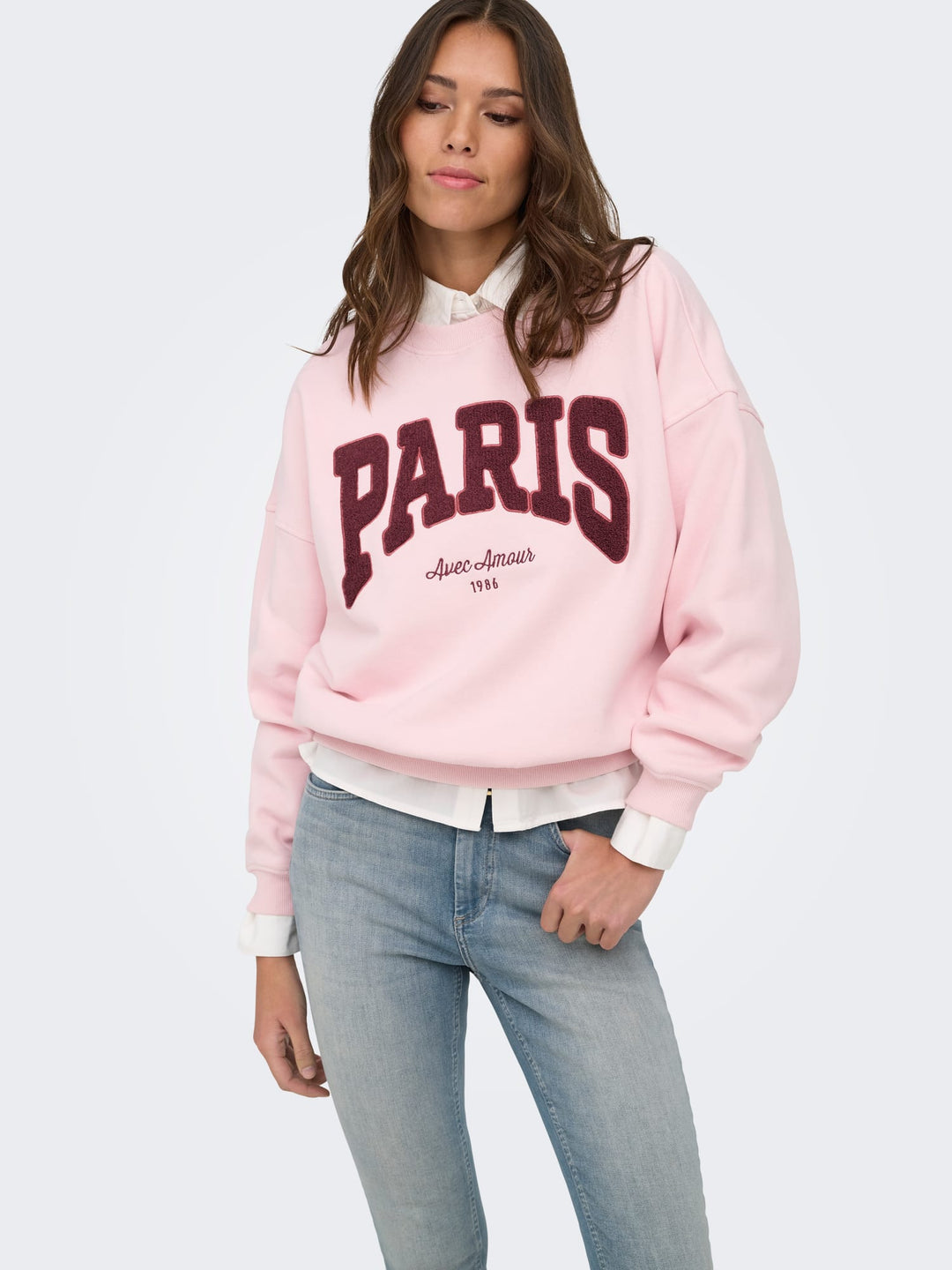 jacqueline de yong 15370526 sweater dames fuchsia