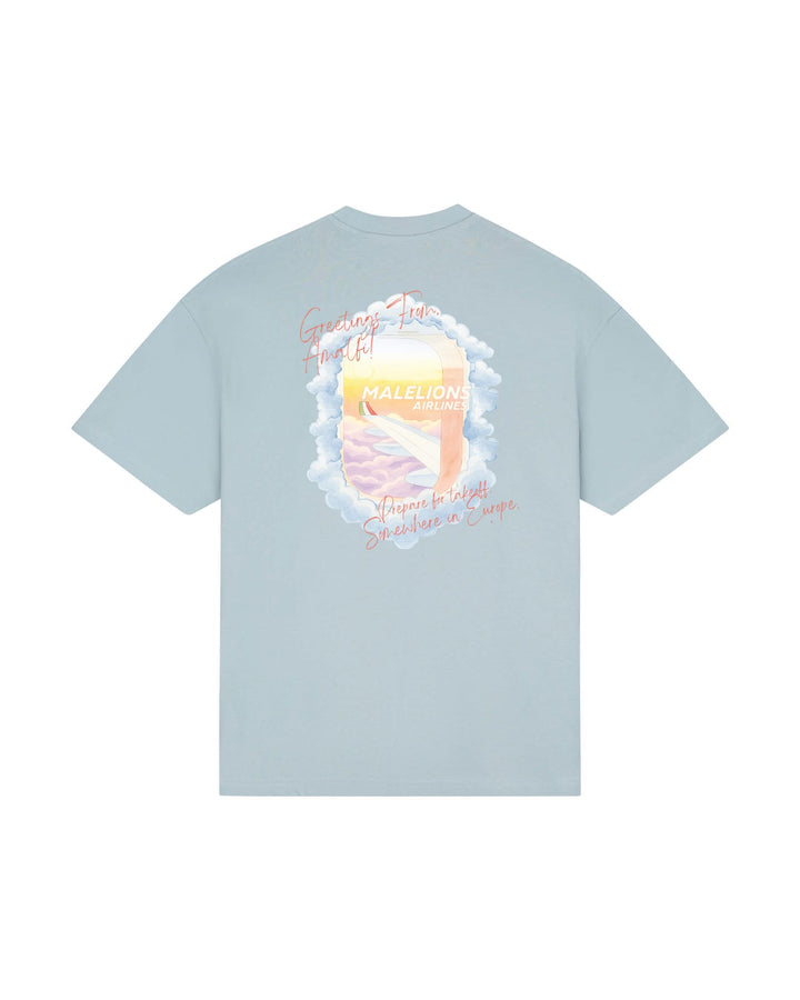 Malelions Men Daydream T-Shirt lichtblauw – heren