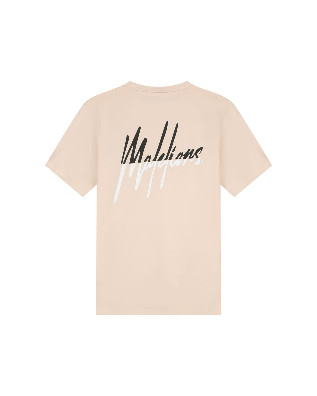 Malelions men Split T-Shirt zalm/peach – heren