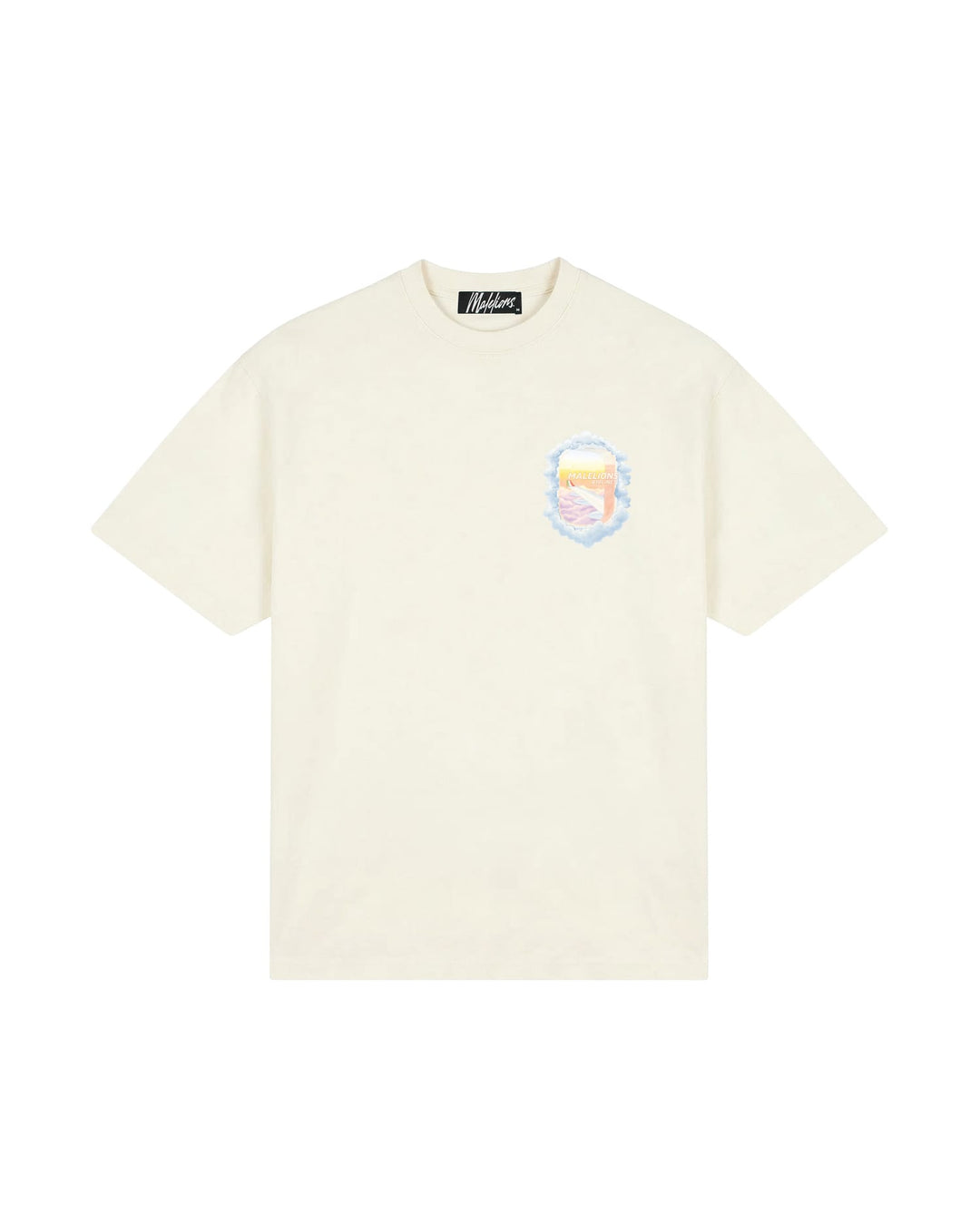 Malelions men Daydream T-Shirt off-white – heren