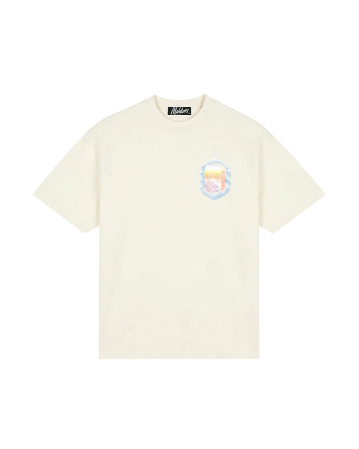 Malelions men Daydream T-Shirt off-white – heren