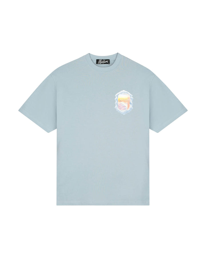 Malelions Men Daydream T-Shirt lichtblauw – heren