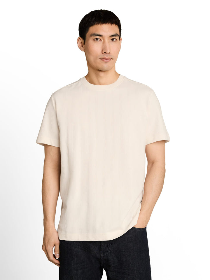 Tom Tailor T-shirt ecru – heren