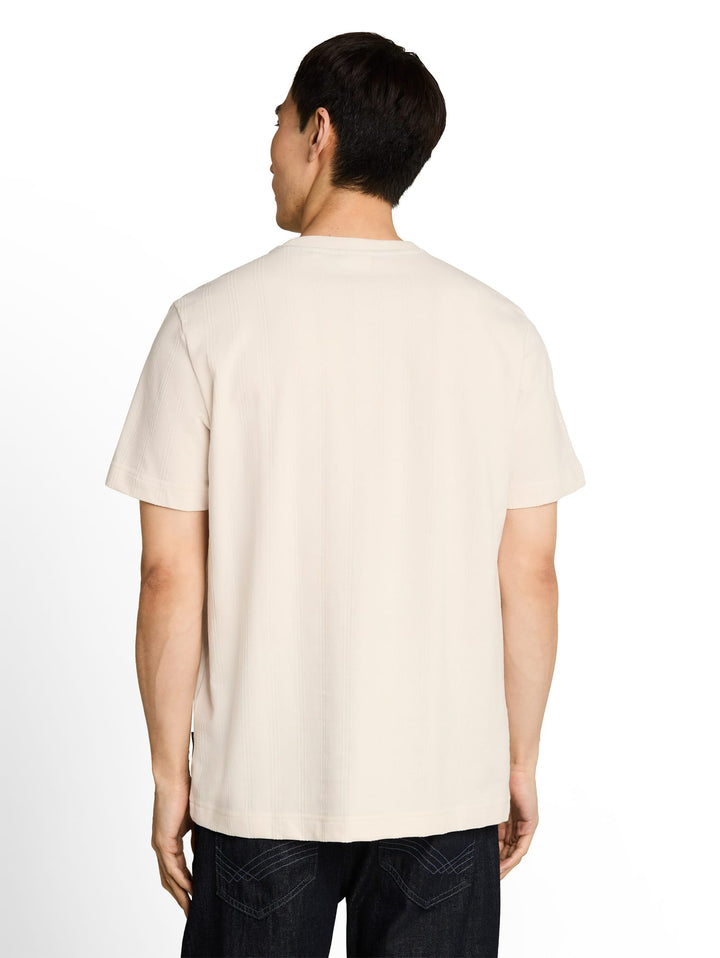 Tom Tailor T-shirt ecru – heren