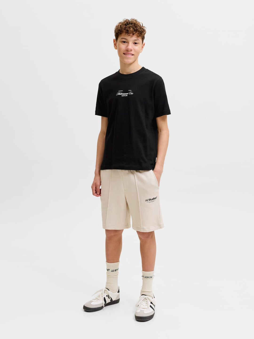 jack & jones kids 12297183 T-shirt zwart