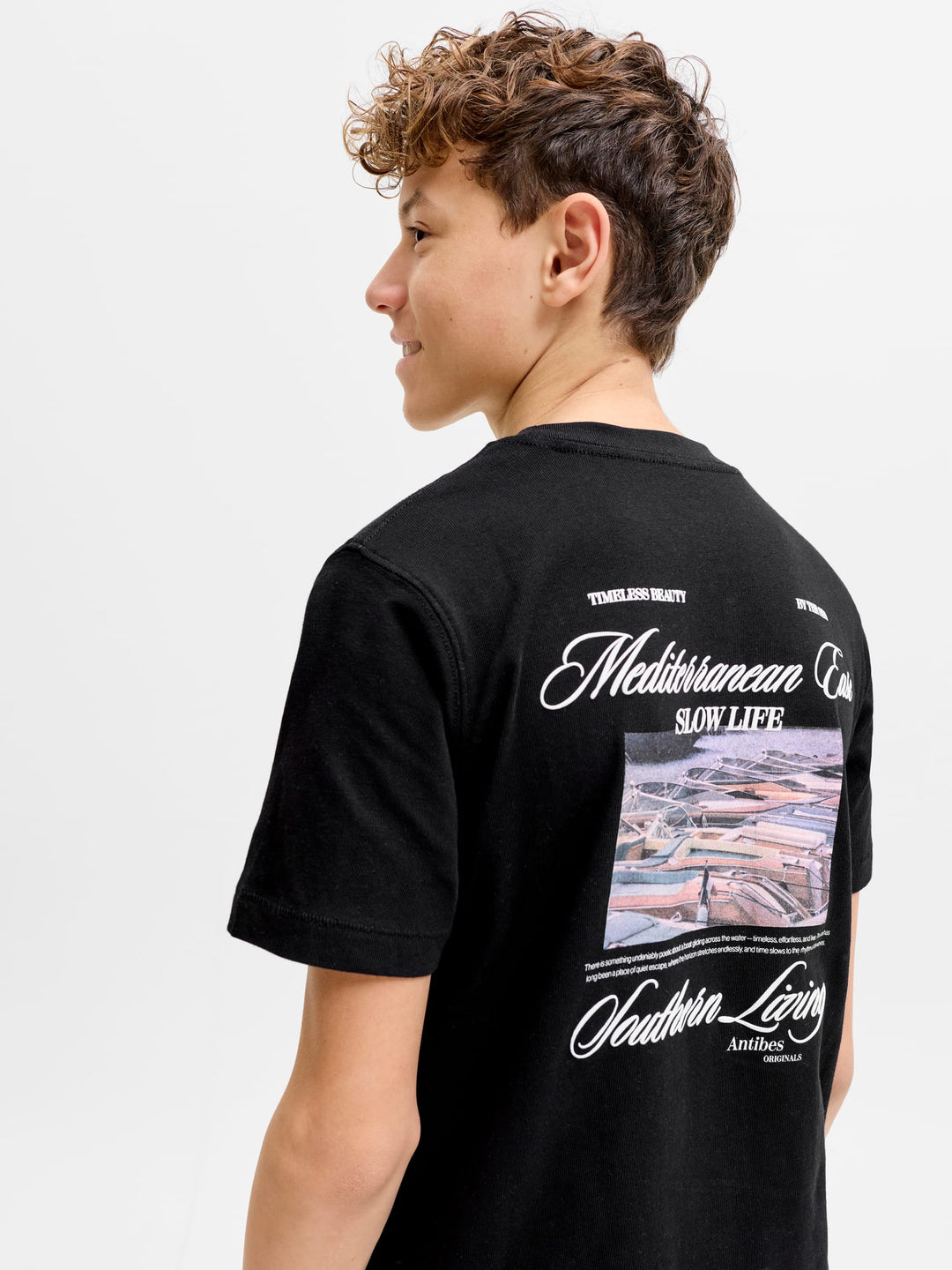 Jack & Jones Kids T-shirt zwart – jongens
