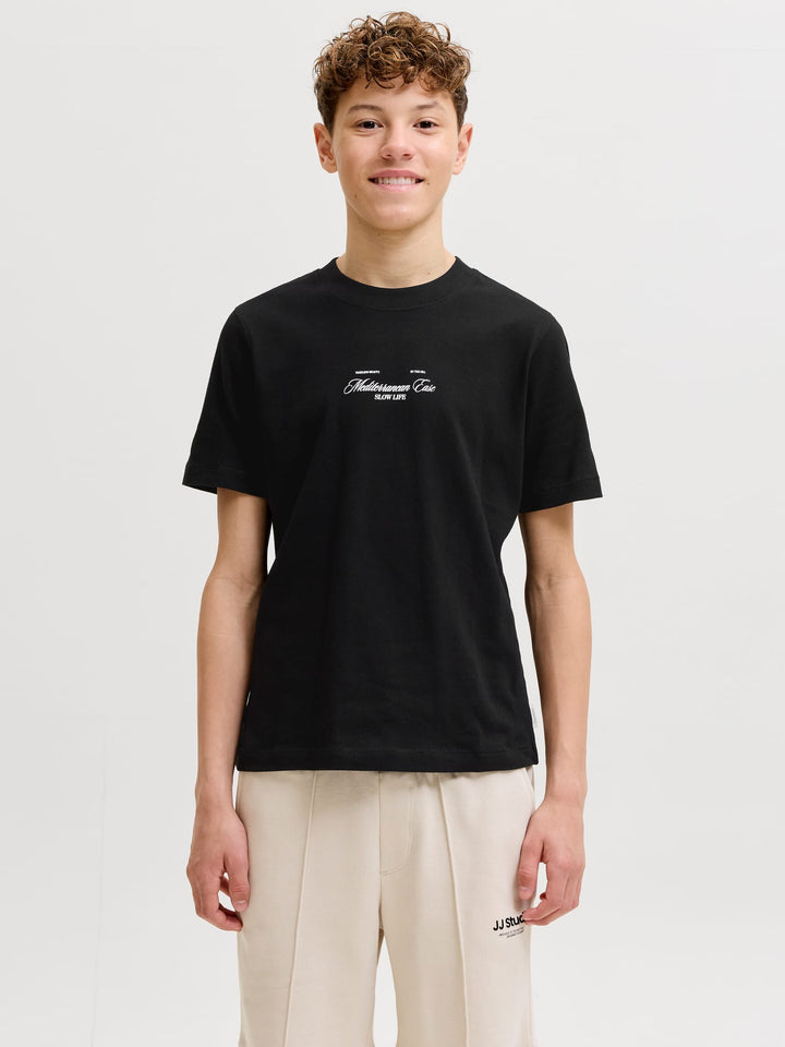 Jack & Jones Kids T-shirt zwart – jongens