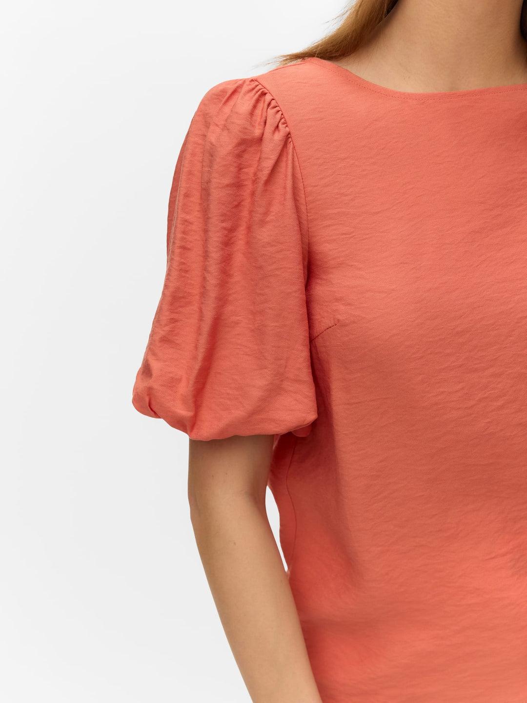 VERO MODA Nellie blouse oranje – dames top k/m