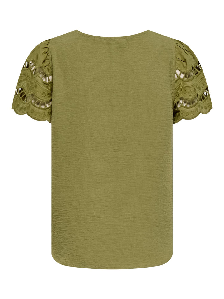 Jacqueline de Yong Hannah top groen – dames