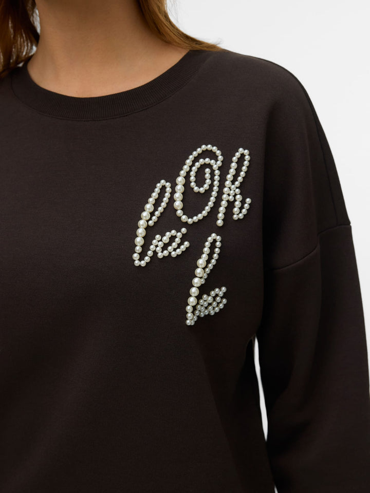 VERO MODA 10349576 Buma sweater bruin