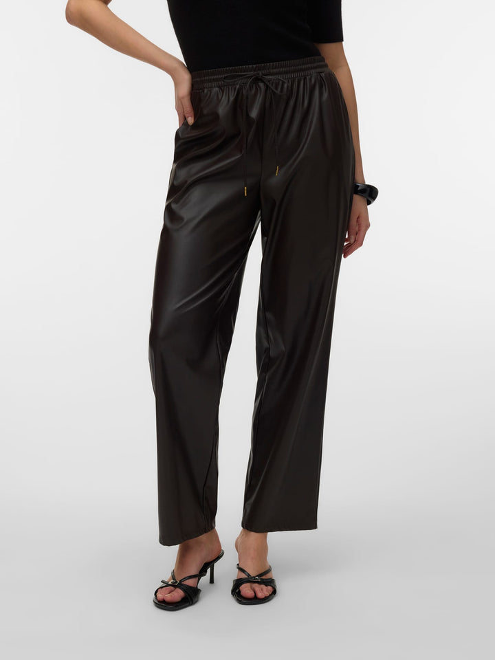 VERO MODA 10352474 makayla lange broek bruin