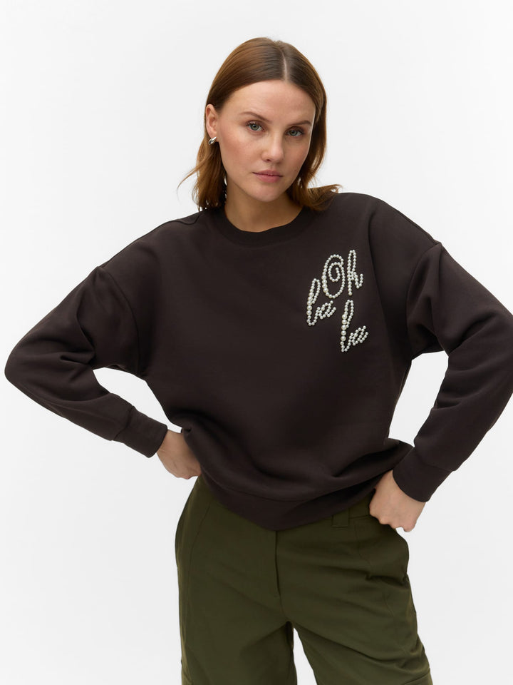 VERO MODA 10349576 Buma sweater bruin