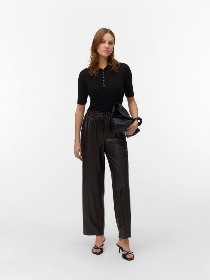 VERO MODA 10352474 makayla lange broek bruin