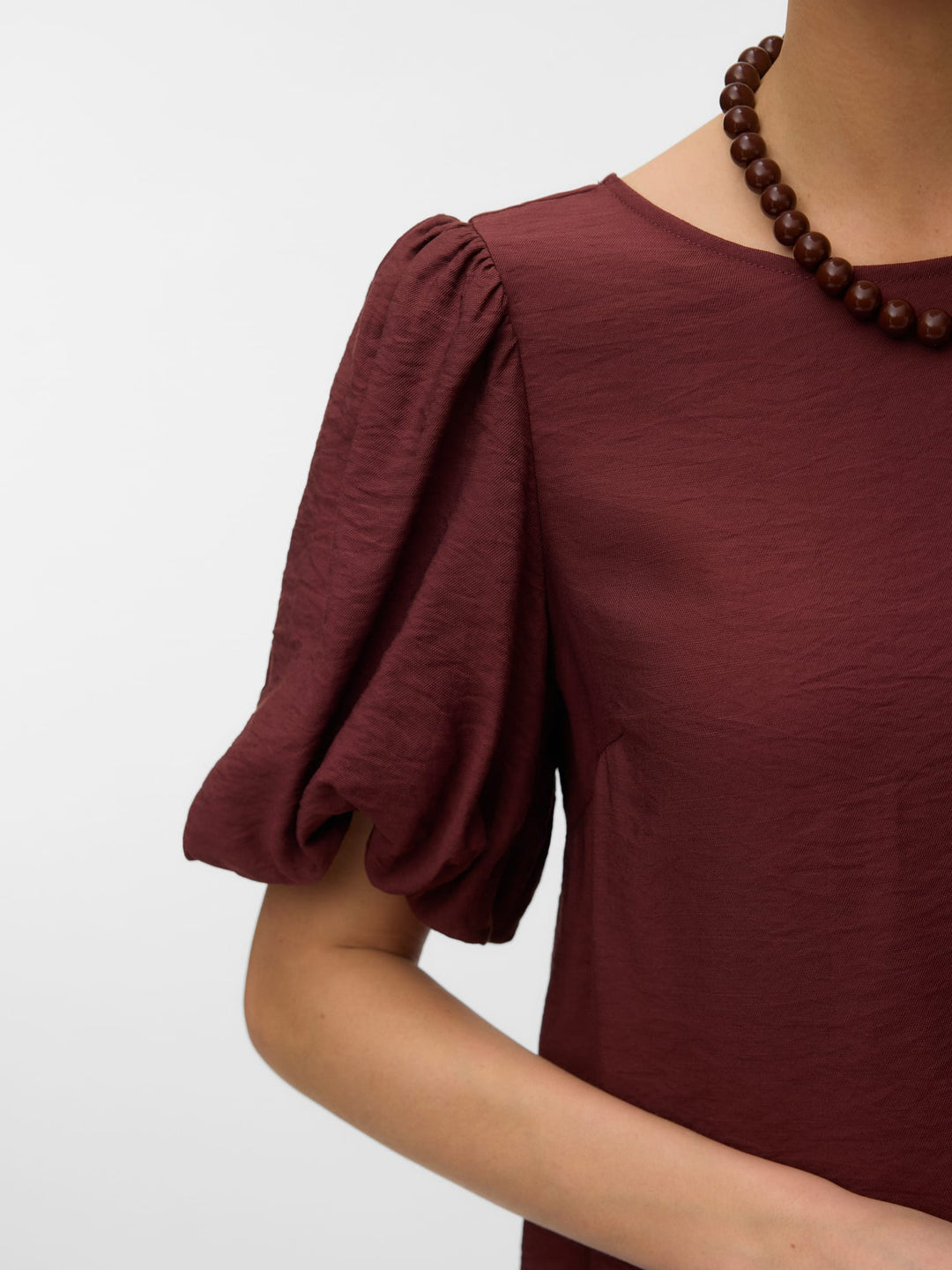 VERO MODA Nellie blouse bordeaux – dames