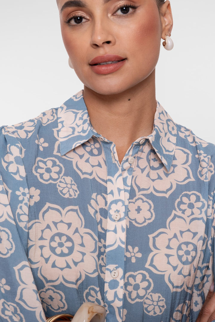 Geisha blouse 63466-20 navy – dames