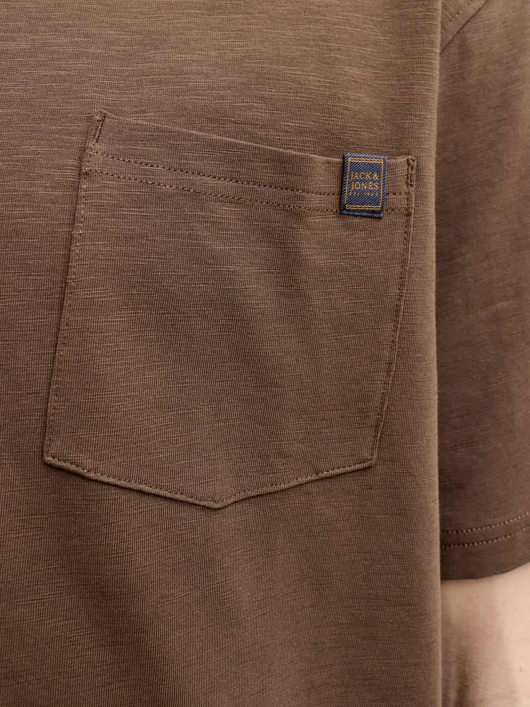 Jack & Jones T-shirt k/m bruin – heren
