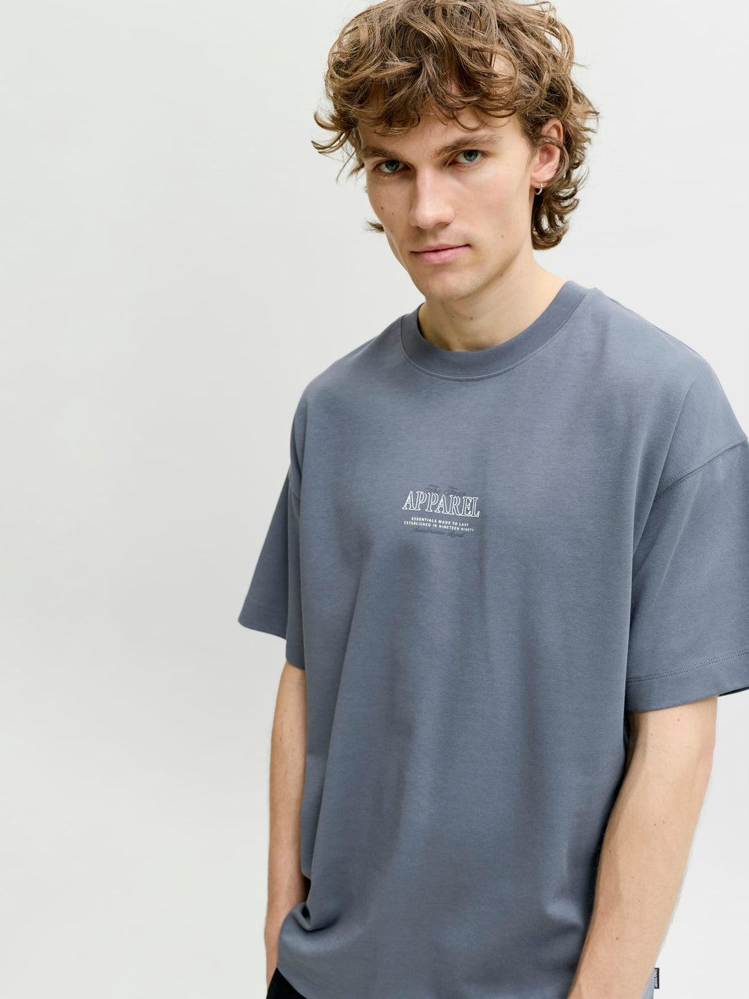 Jack & Jones Barron T-shirt grijs – heren