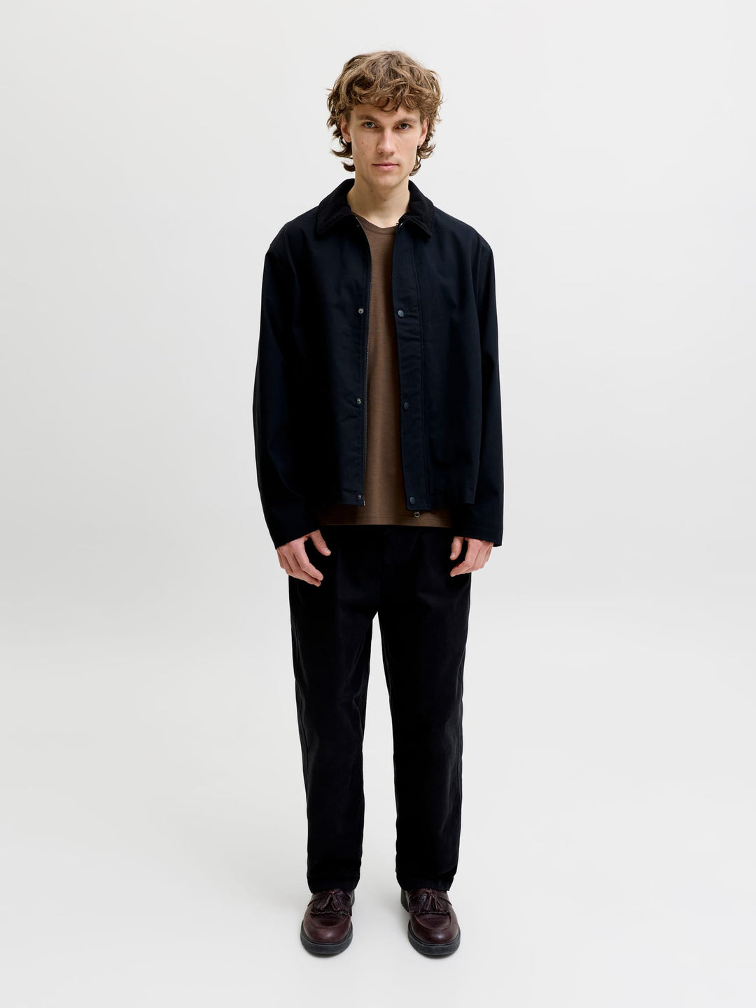 Jack & Jones T-shirt k/m bruin – heren