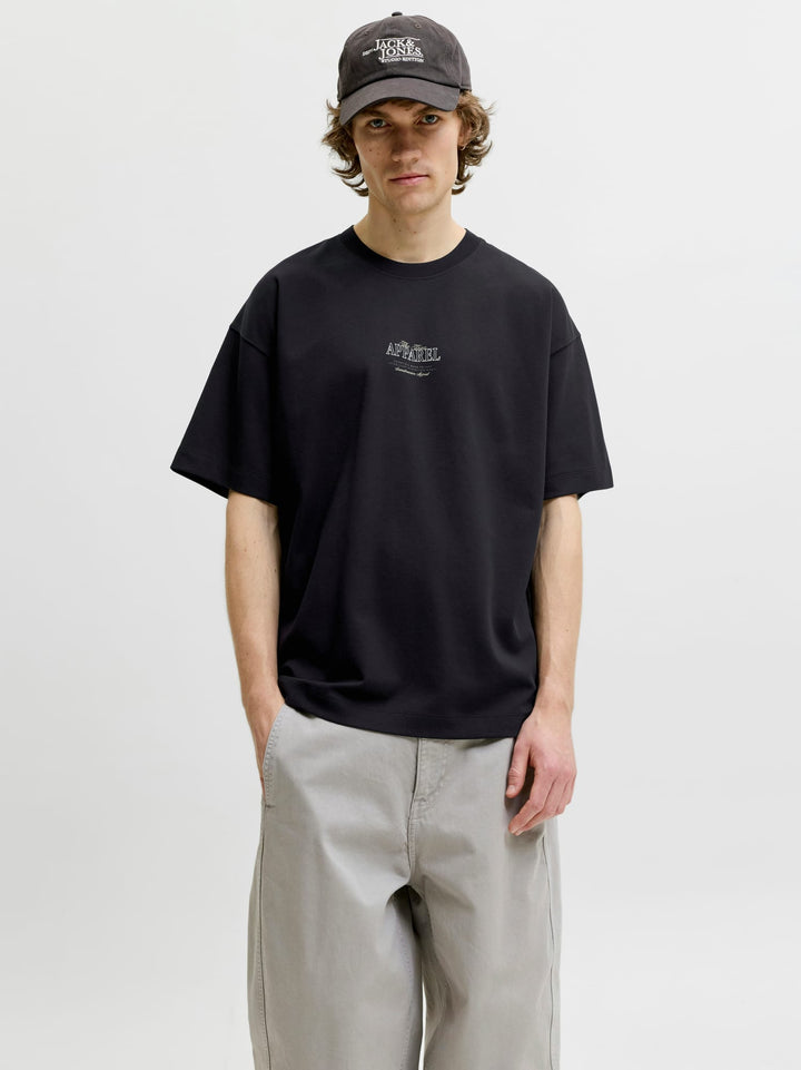Jack & Jones T-shirt k/m zwart - Barron