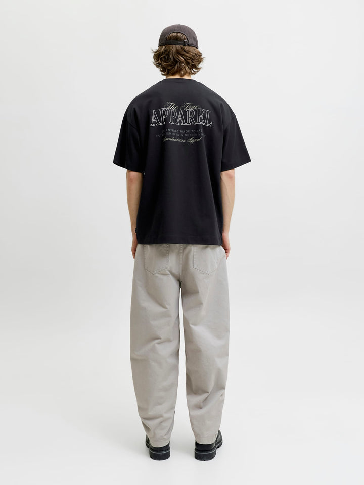 Jack & Jones T-shirt k/m zwart - Barron