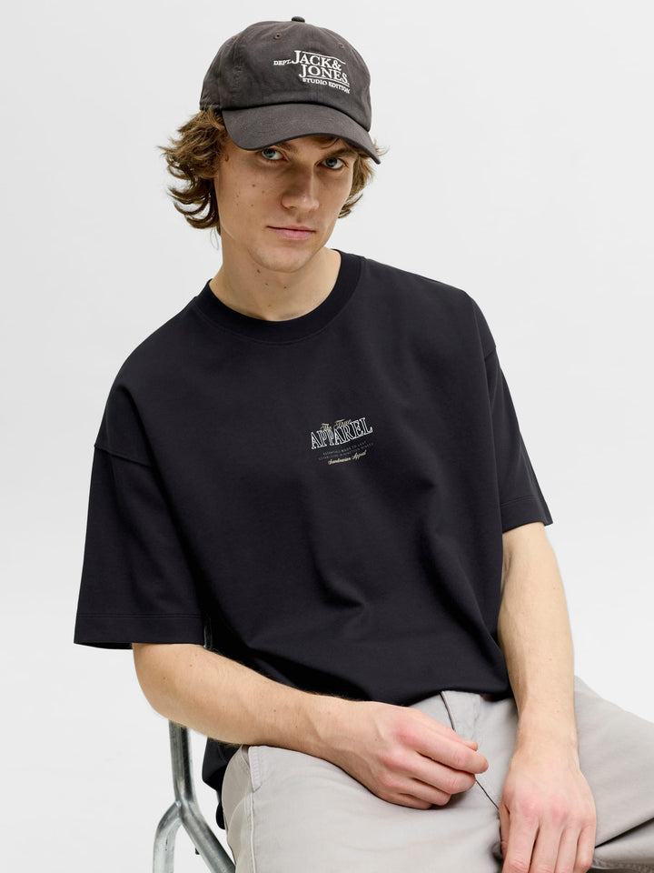 Jack & Jones T-shirt k/m zwart - Barron