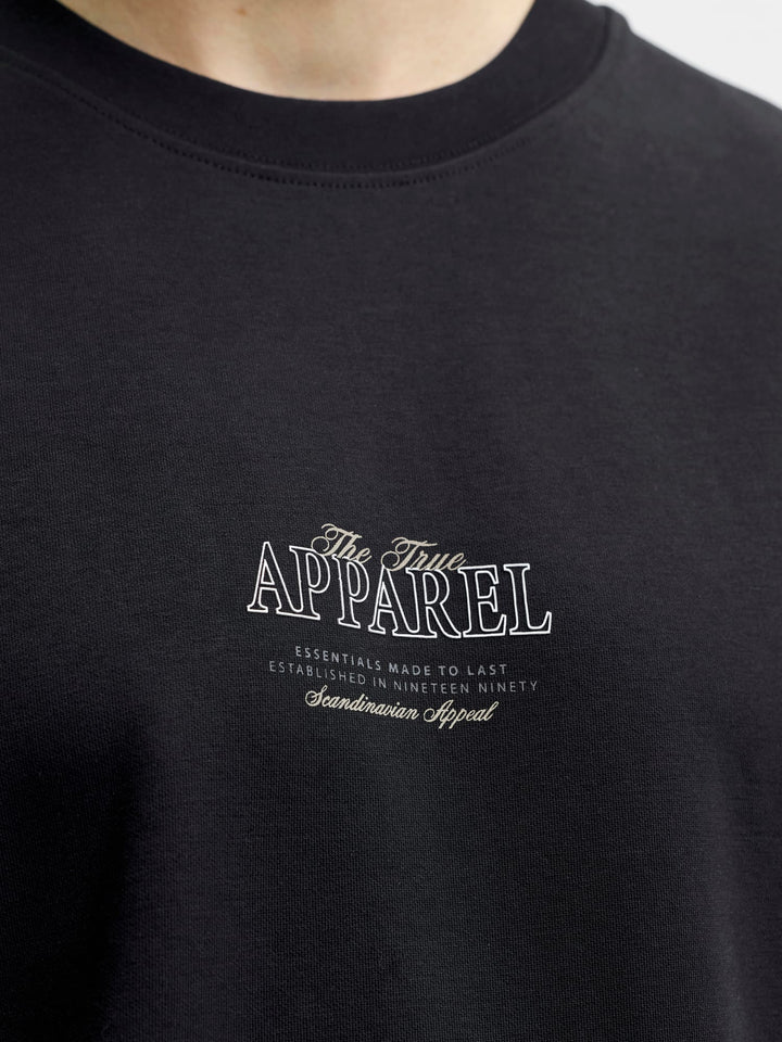 Jack & Jones T-shirt k/m zwart - Barron