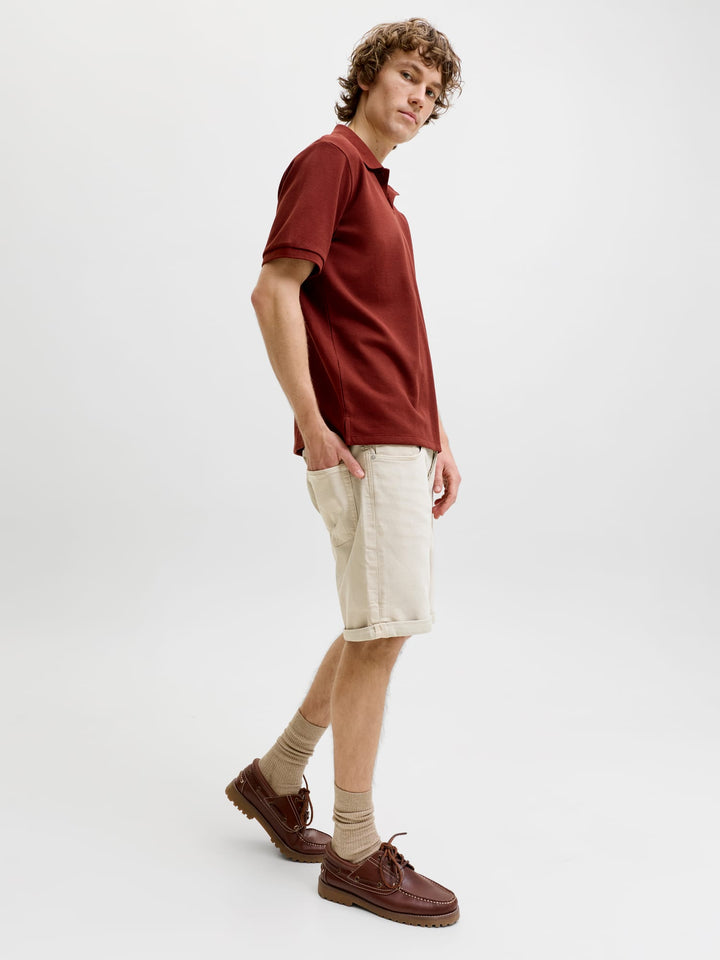 Jack & Jones Rick short denim beige – heren