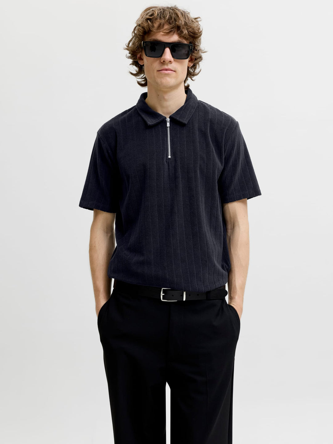 Jack & Jones 12296979 Blaelijah polo k/m navy – heren