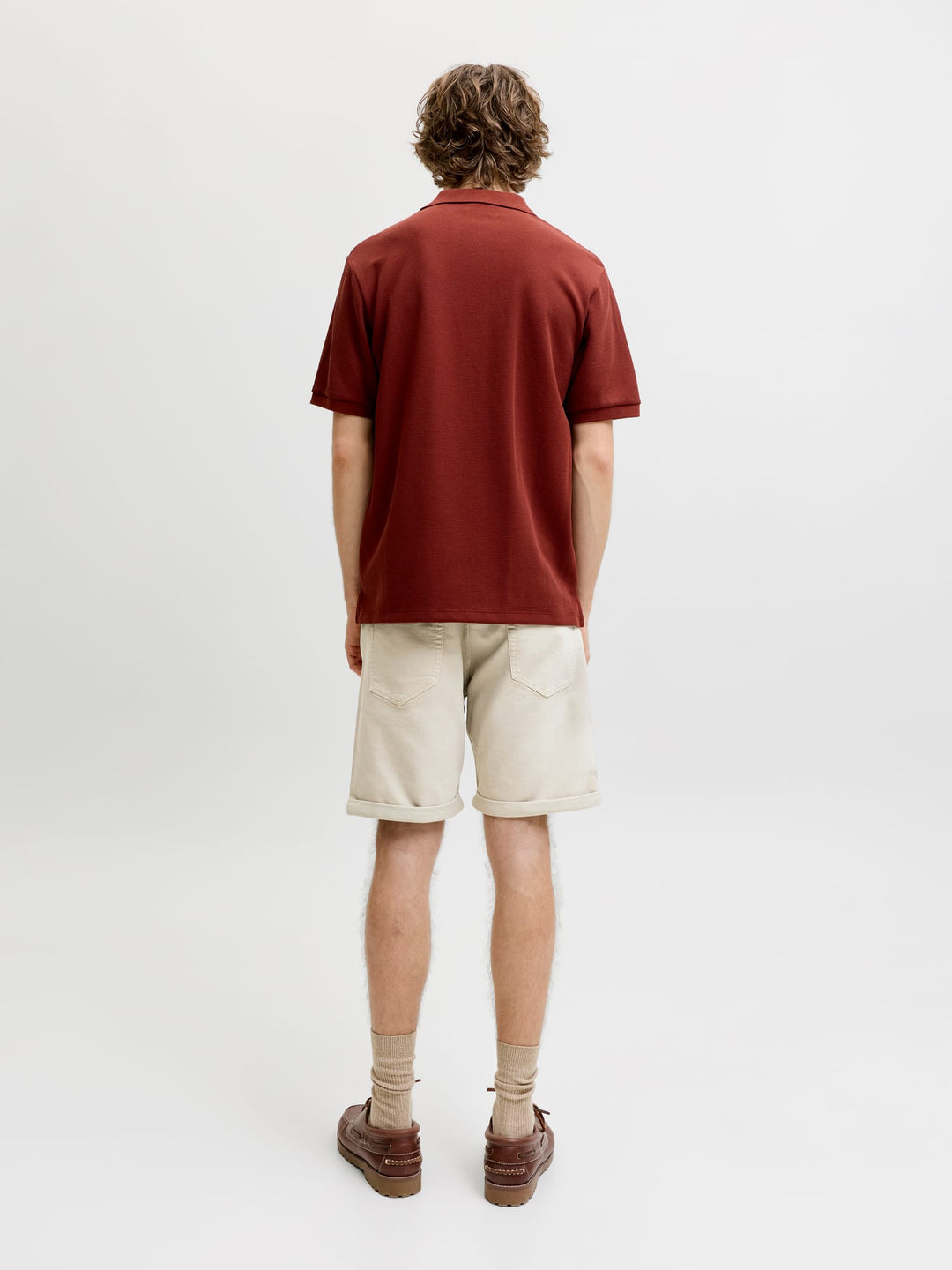 Jack & Jones Rick short denim beige – heren