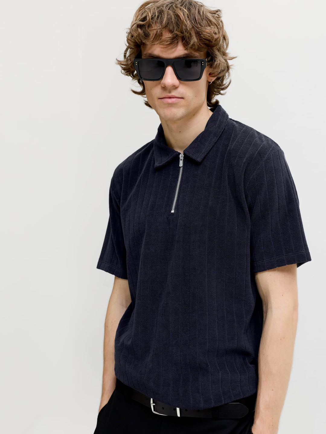 Jack & Jones Blaelijah polo navy – heren