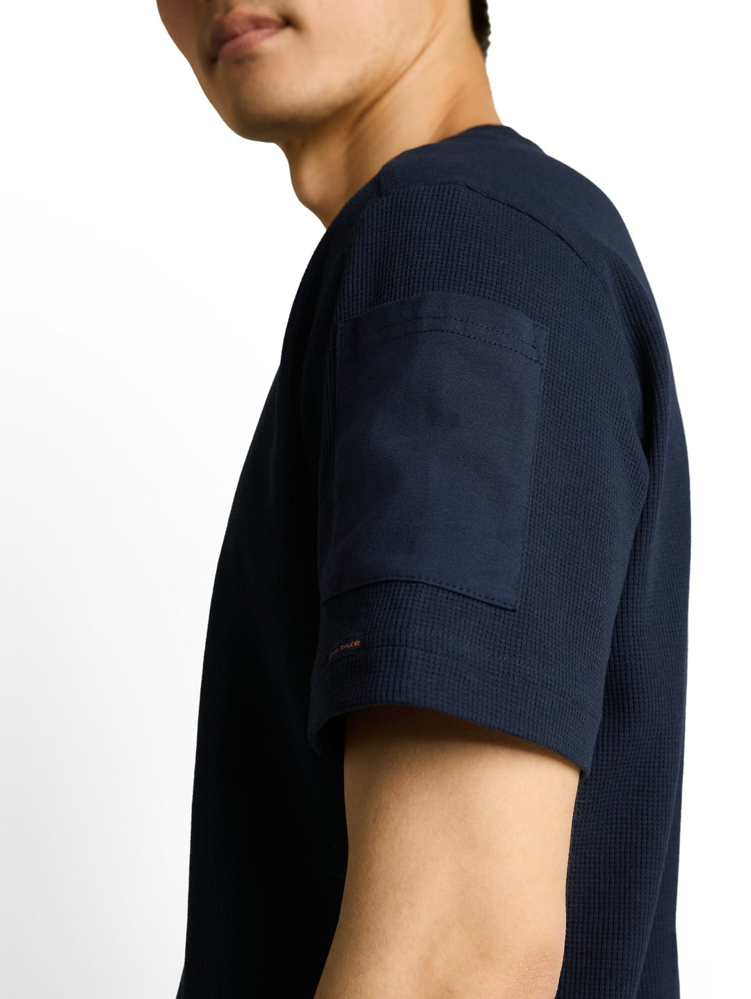 Tom Tailor Henley T-shirt navy – heren