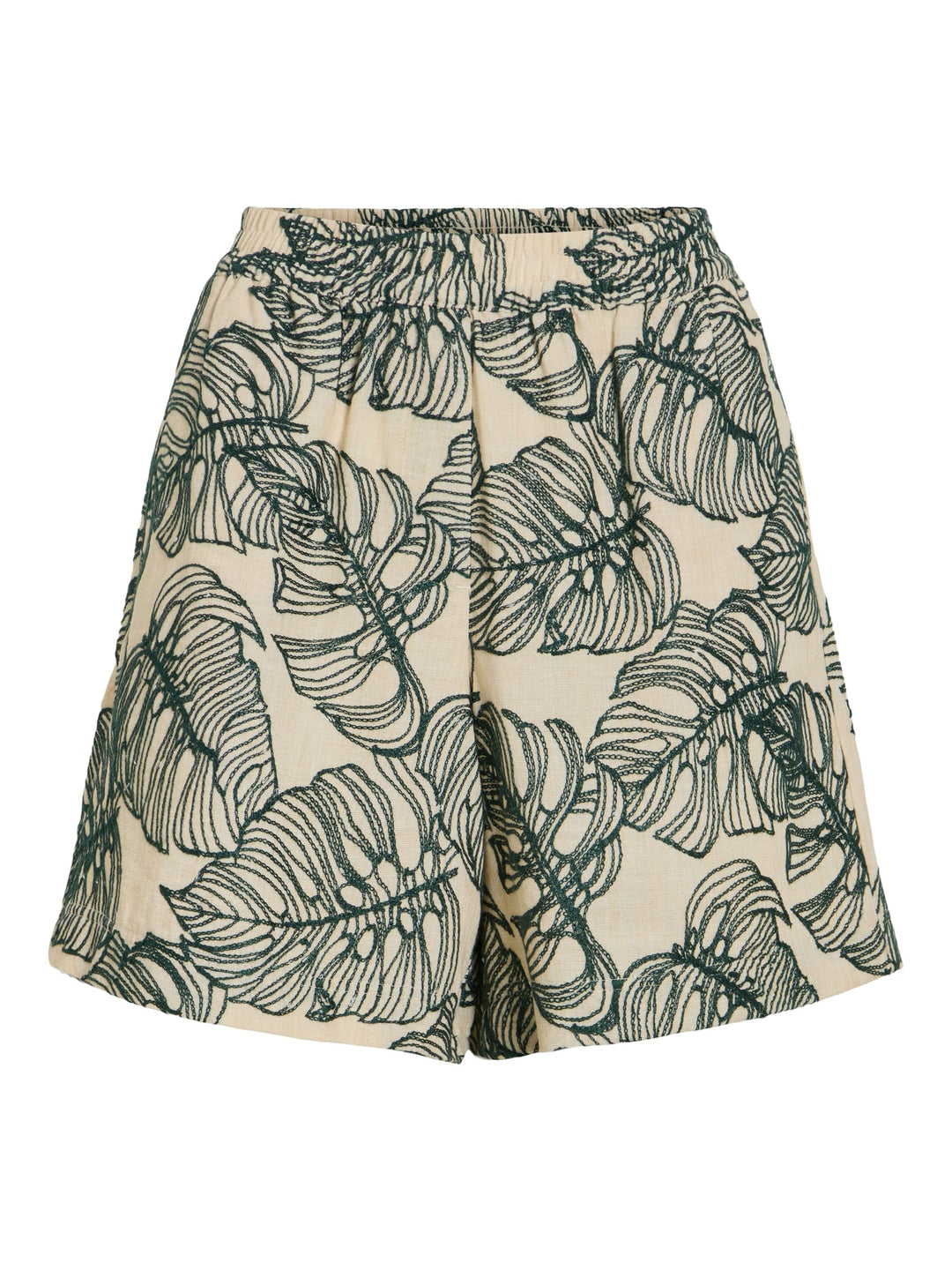 Vila VIFLURA HW SHORTS/1 short dames zand dessin