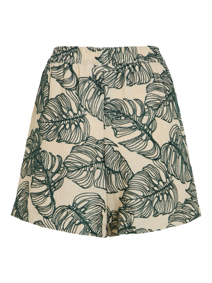 Vila VIFLURA HW SHORTS/1 short dames zand dessin