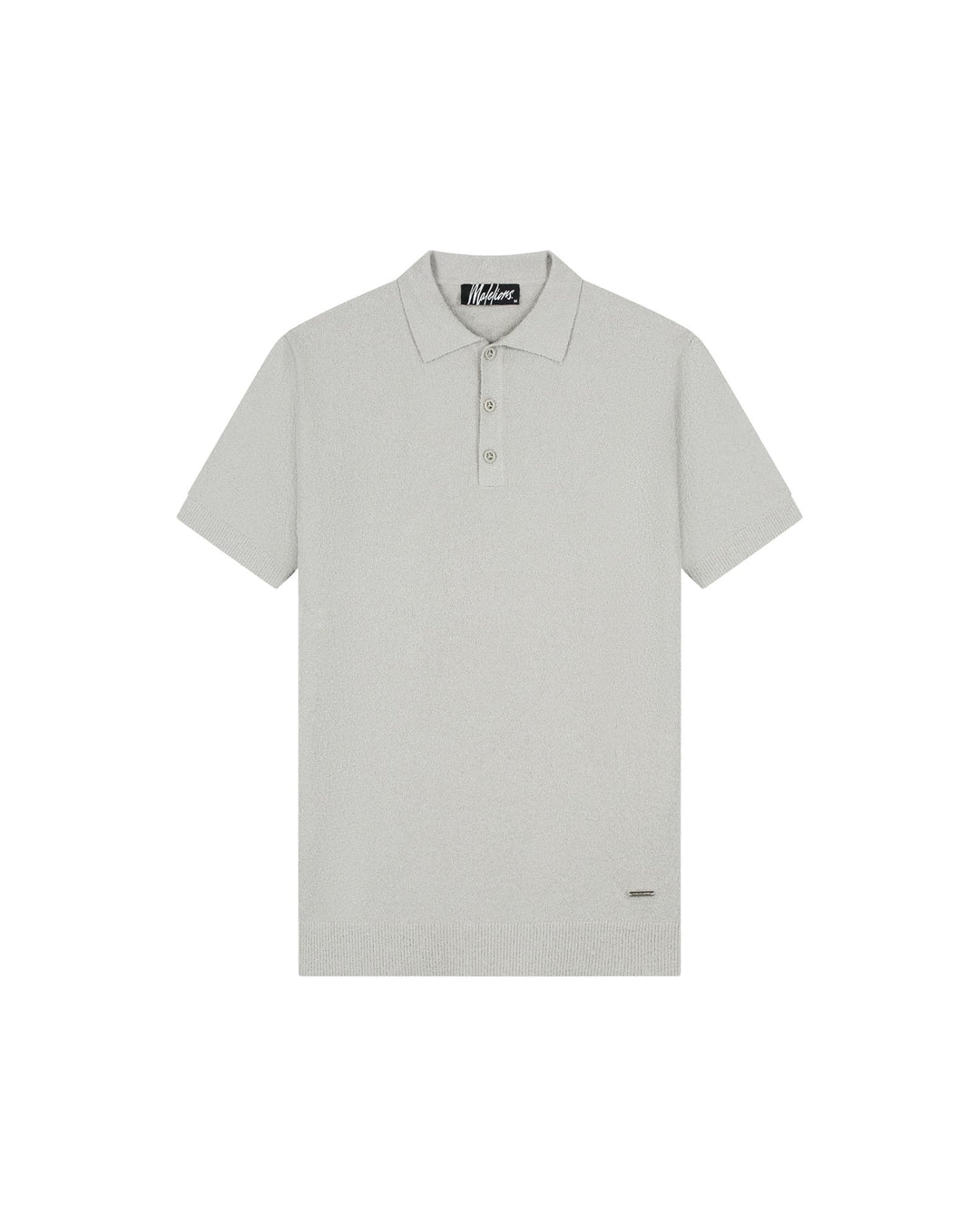 Malelions men MMB30026035 polo k/m lichtgrijs – heren