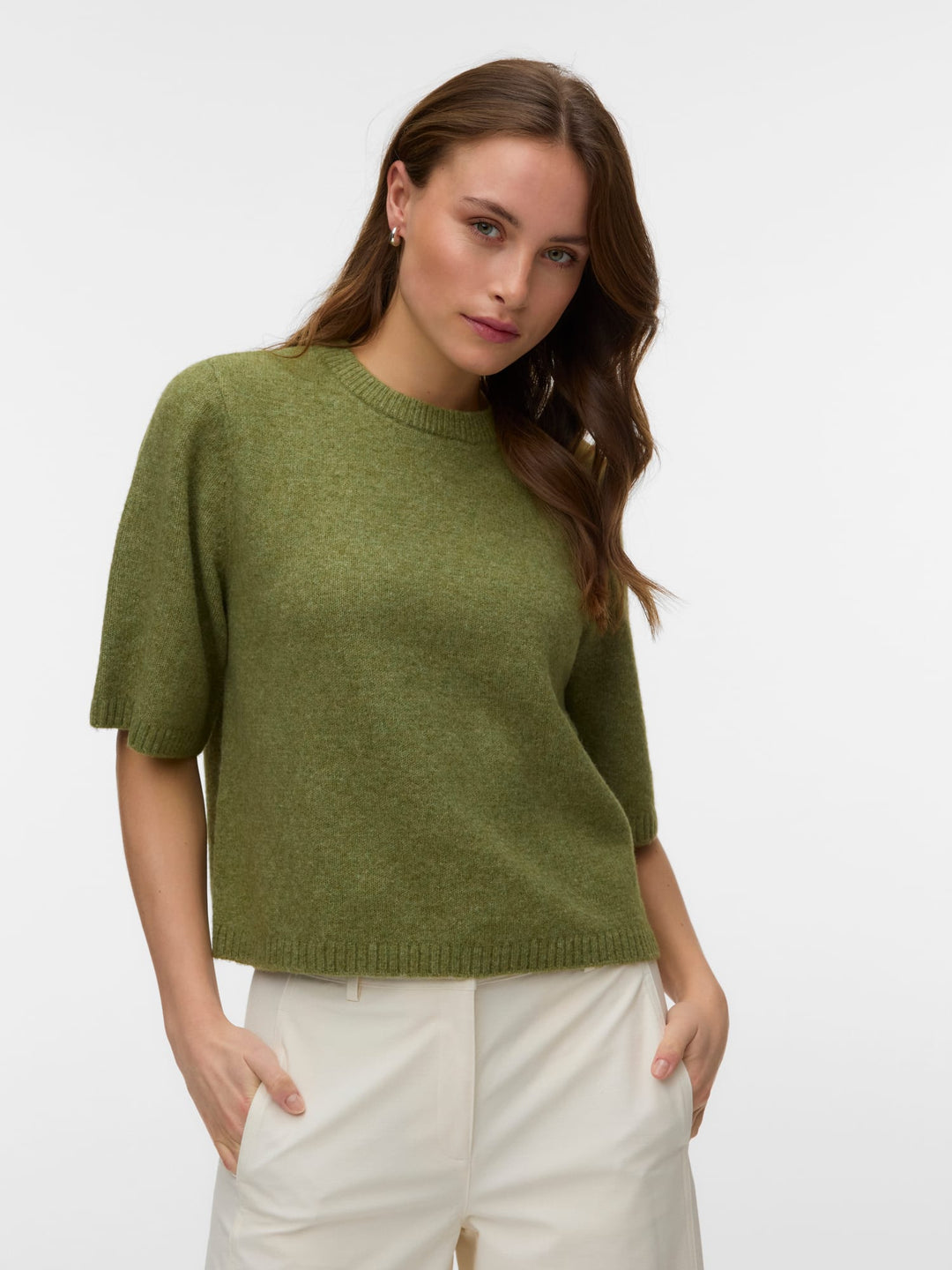 VERO MODA trui dames groen melee – 10325934 boom