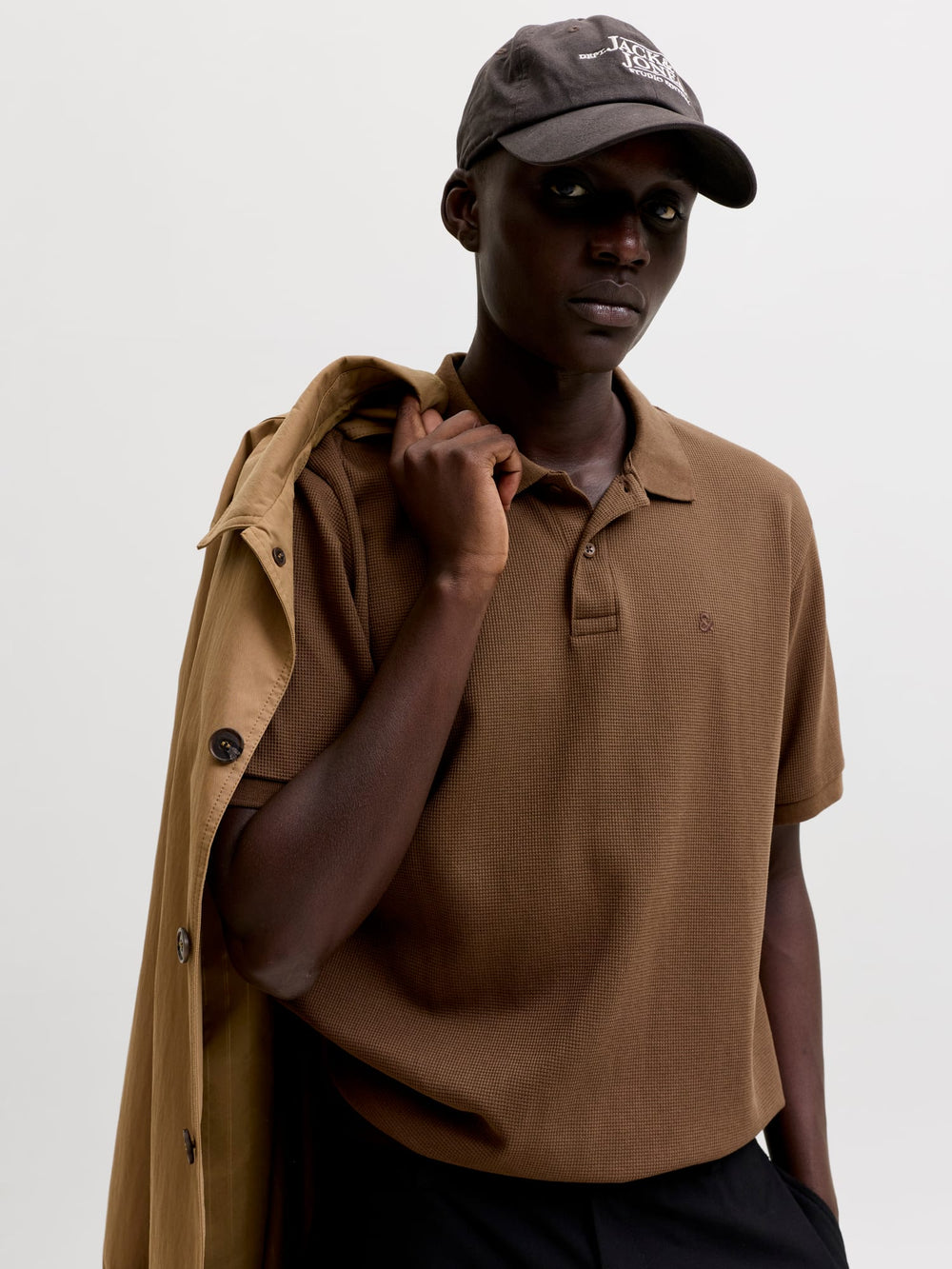 Jack & Jones 12268130 Austin polo k/m bruin – heren