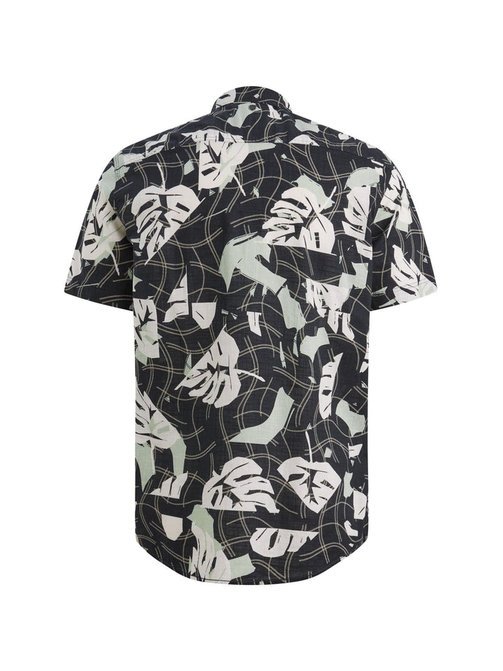 PME-Legend PSIS2604208 overhemd k/m zwart dessin – heren