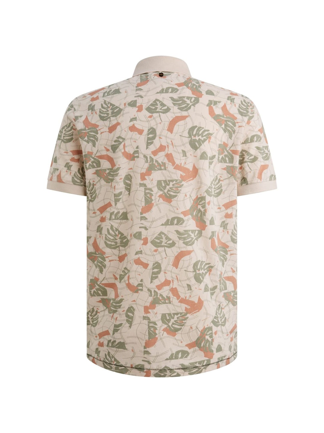 PME-Legend PPSS2604879 polo k/m heren ecru dessin
