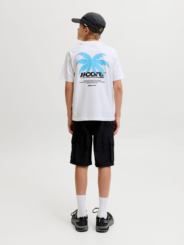 Jack & Jones Kids T-shirt k/m jongens – wit