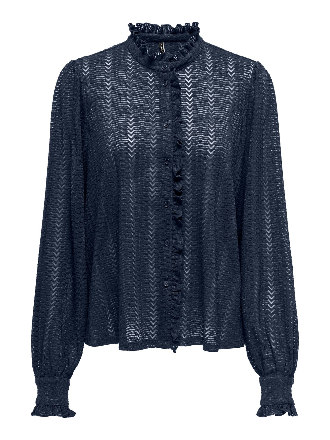 Only 15337660 Isabelle blouse met lange mouwen navy