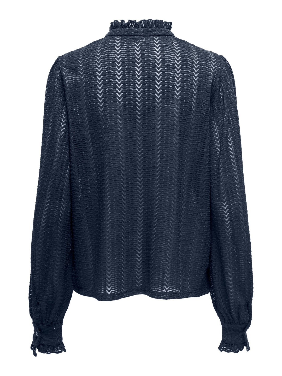 Only 15337660 Isabelle blouse met lange mouwen navy