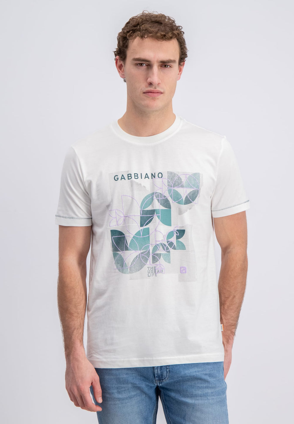 Gabbiano men T-shirt Dusk – heren - Wit