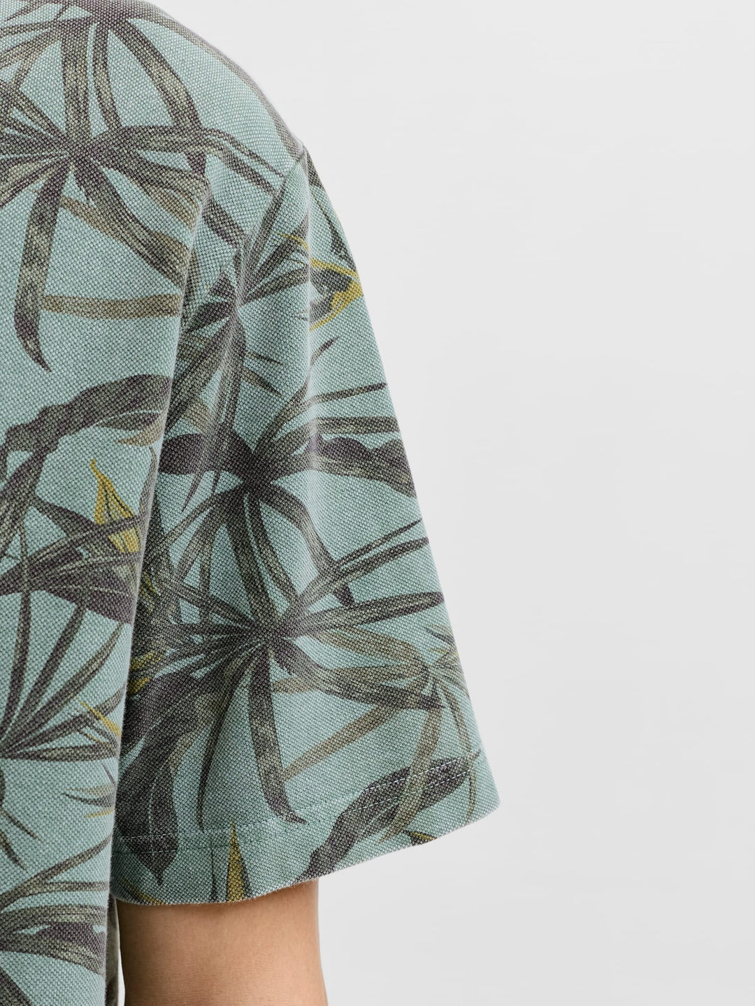Jack & Jones Bluhawaii polo groen dessin – heren