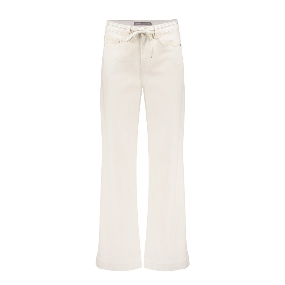 Geisha 61013-10 ecru lange broek dames – trendy en comfortabel