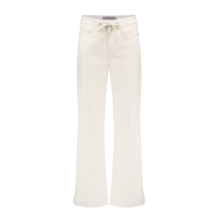 Geisha 61013-10 ecru lange broek dames – trendy en comfortabel